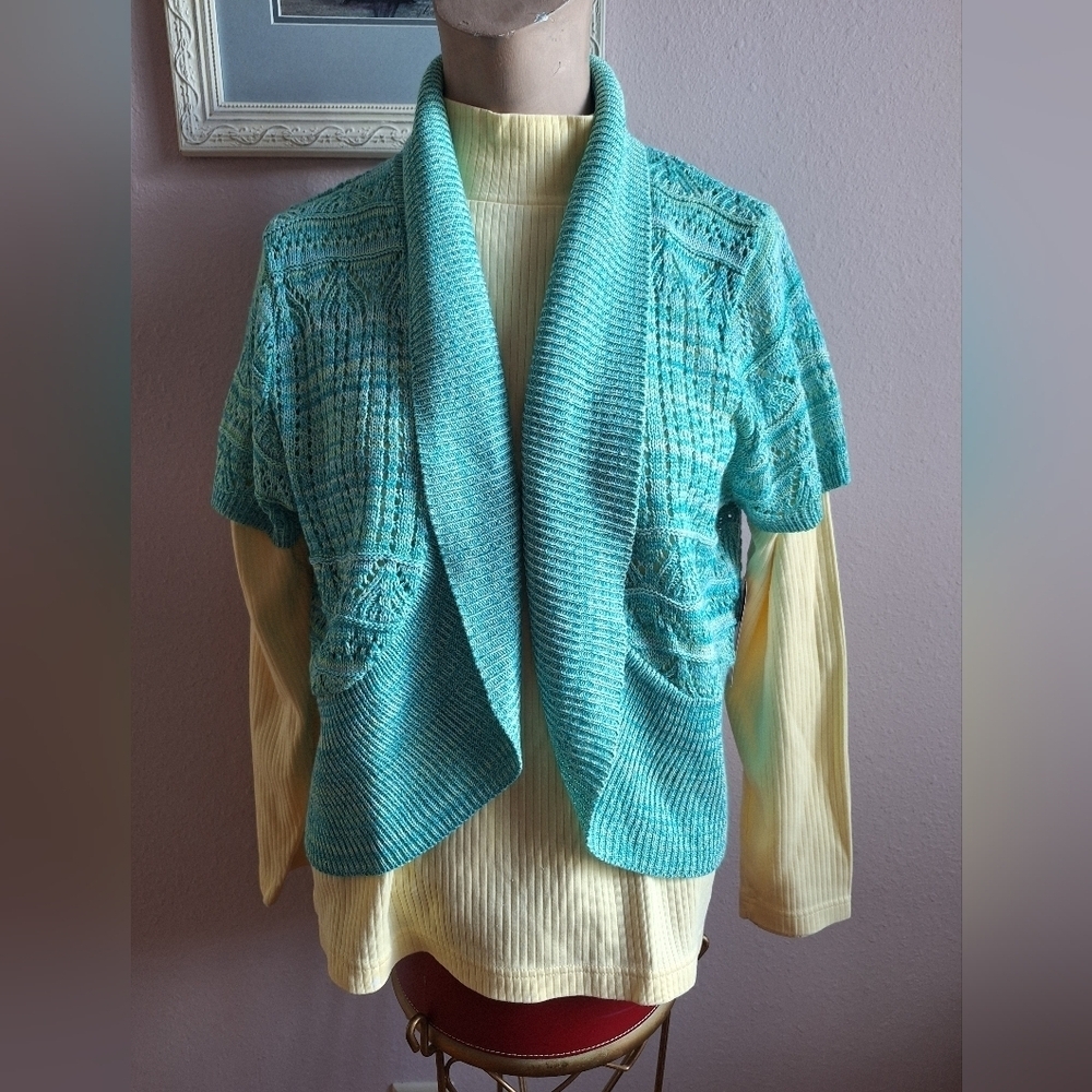 Faded Glory NWT Shrug cardigan soft sweater